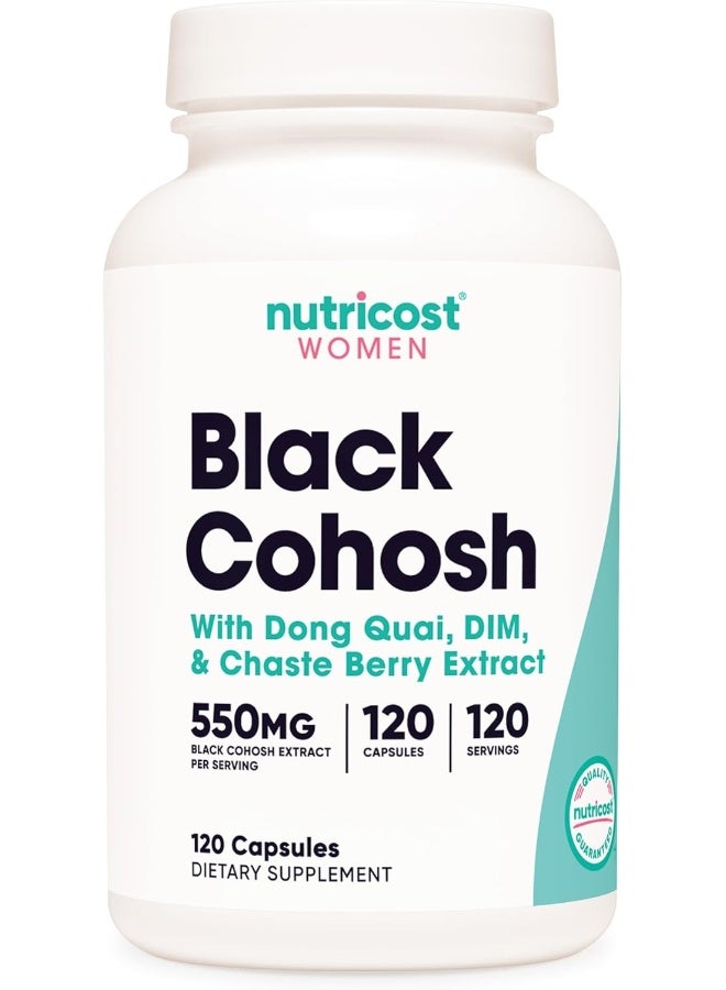 الكوهوش الأسود للنساء 660 ملجم 120 كبسولة - Image 1