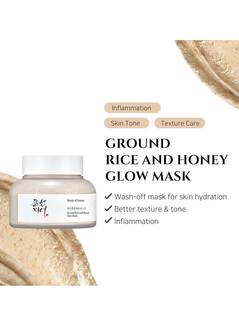 Beauty of Joseon Ground Rice and Honey Glow Mask Pore Sebum Care for Dry Sensitive Skin Korean Skin Care, 5.07 fl.oz 150mlml - Image 2