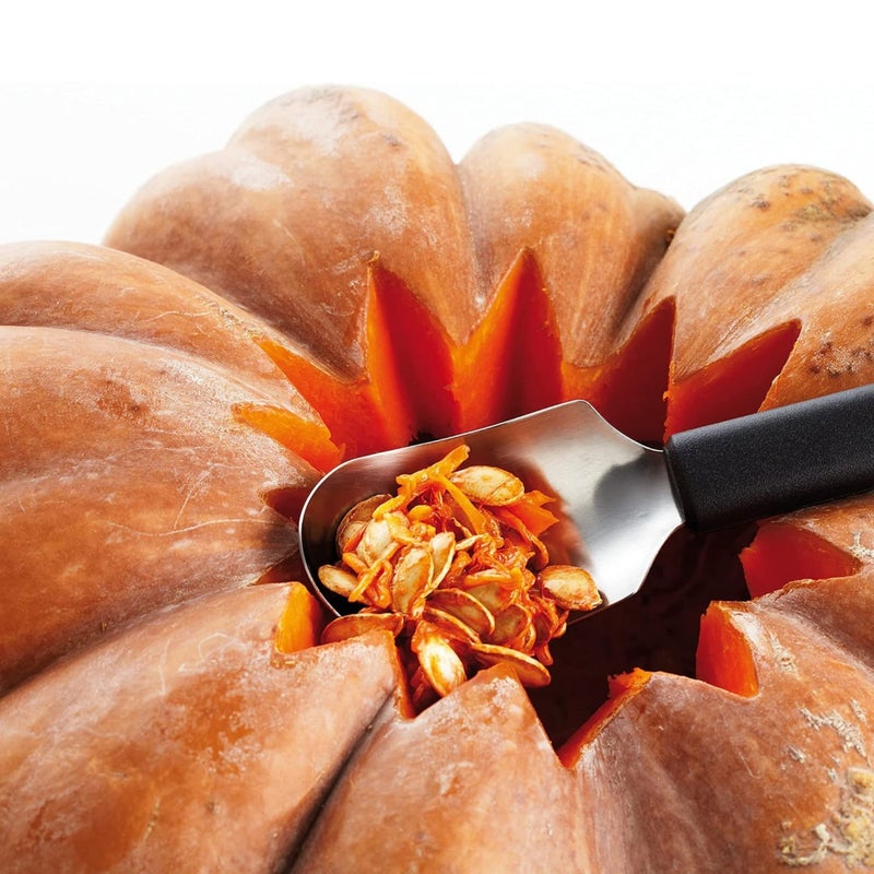 triangle Fruit Spoon - Stainless Steel - Easily Scoops Out & Carves Fruit & Vegetables - Dishwasher Safe - Image 4