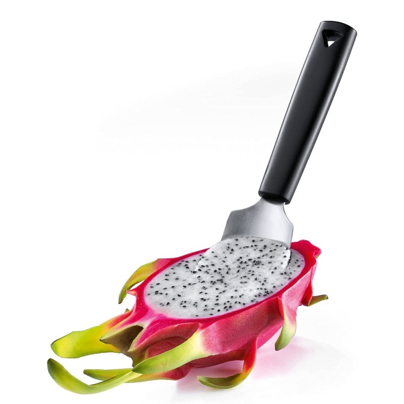 triangle Fruit Spoon - Stainless Steel - Easily Scoops Out & Carves Fruit & Vegetables - Dishwasher Safe - Image 3