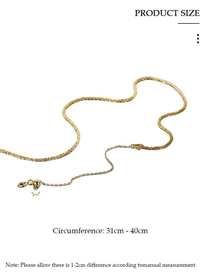 DUNISO Gold Thin Chain Necklaces For Women Non Tarnish,18k Gold Plated Dainty Waterproof Gold Necklace Set Stack For Teen Girls Gifts Jewelry, Stainless Steel, No Gemstone - Image 2