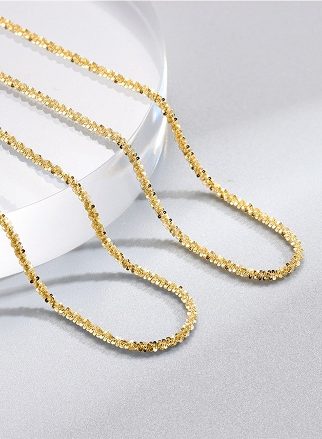DUNISO Gold Thin Chain Necklaces For Women Non Tarnish,18k Gold Plated Dainty Waterproof Gold Necklace Set Stack For Teen Girls Gifts Jewelry, Stainless Steel, No Gemstone - Image 3