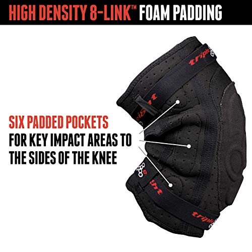 Triple Eight ExoSkin Knee Pad (Black, Large) - Image 2
