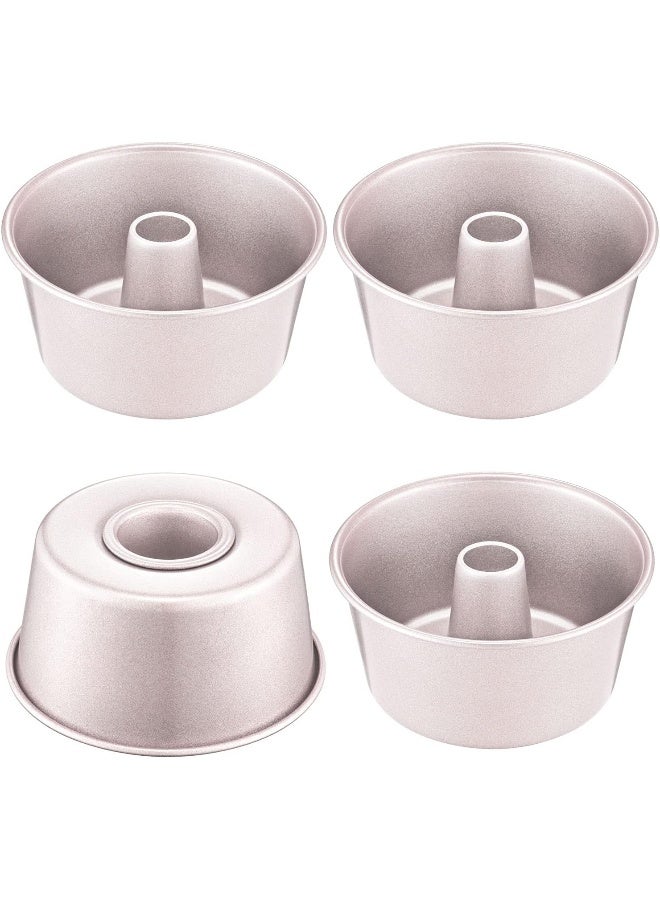 chefmade مجموعة قوالب كعك الملاك الصغيرة غير اللاصقة CHEFMADE WK9032-4، 4" (4 قطع) - Image 1