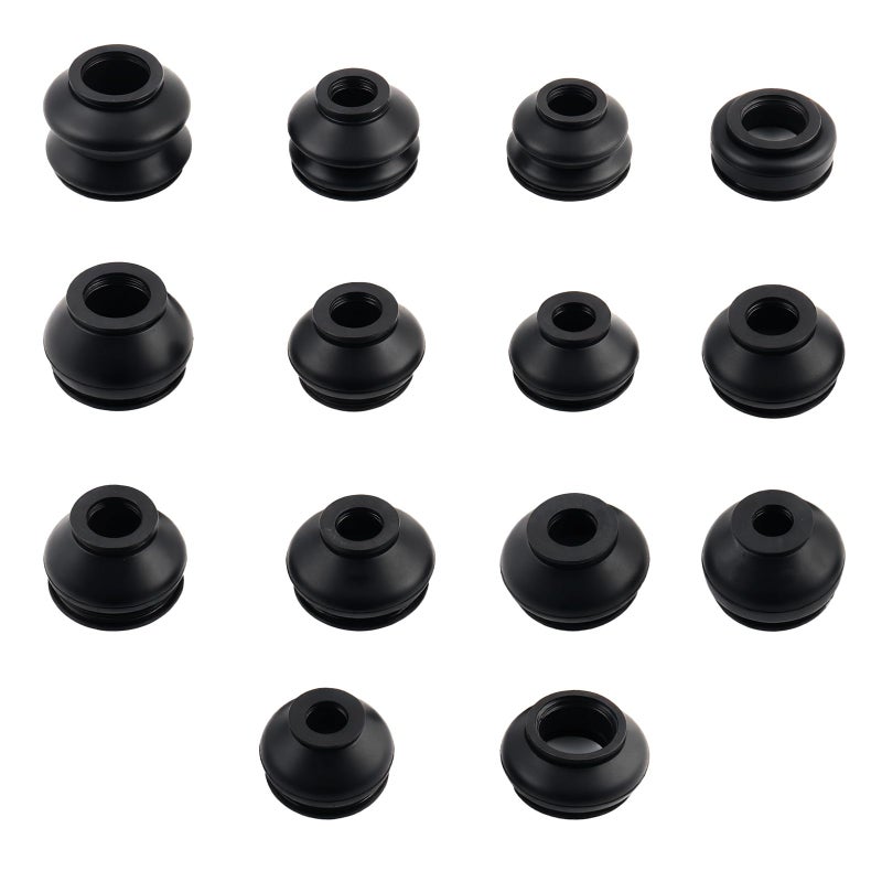 VKQTS 14PCS Car Tie Rod Boot KitMultiSize Rubber Ball Joint Boot Replacement for Water Dust ProtectionUniversal Cars Tie Rod End Boots Kit for Suspension Systems Car Accessories - Image 3