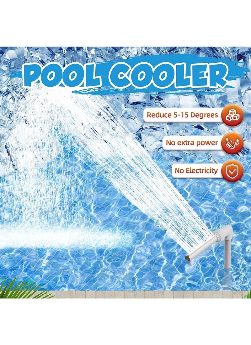 Generic Water-Fountain Swimming-Pool Sprinkle Accessories -Cooling Spray for Outdoor GardenPond Aerator Circulation  - Image 3