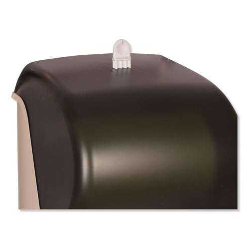 Tork Paper Towel Dispenser, Smoke, H21, Lever Auto Transfer, Push-Down Handle, High-Capacity, Translucent, 84TR - Image 5