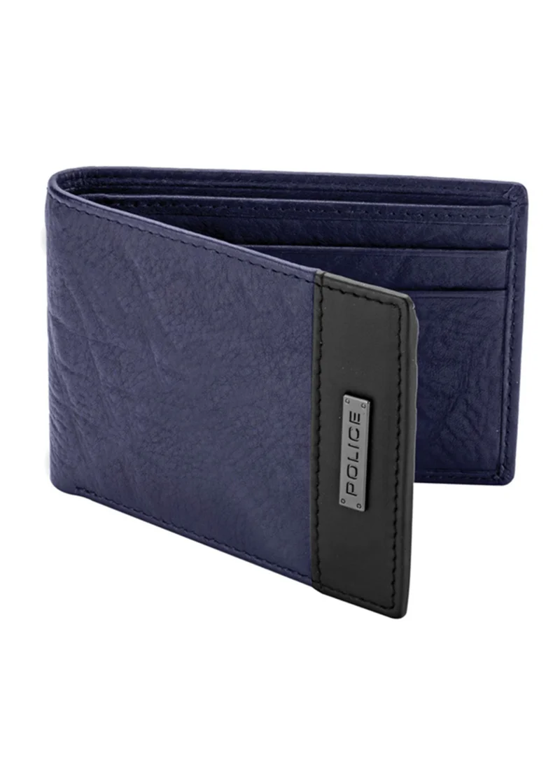 بوليس Tolerance Blue Wallet For Men