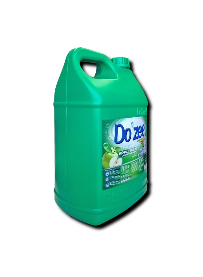 Do'zee Apple Fresh Liquid Laundry Detergent, 10 Liters - Image 2