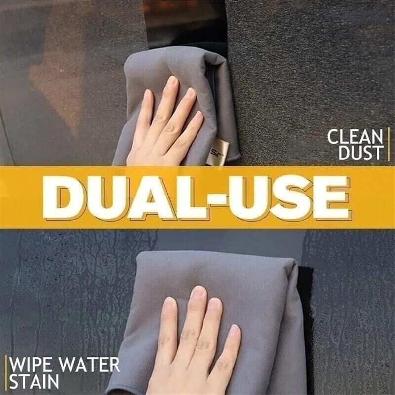 comfrt Microfiber Drying Towels for Cars, Super Absorbent Car Drying Towel, Car Drying Towel, Suede Coral Velvet Double-Sided Car Towel, Shammy Towel for Car - Image 5