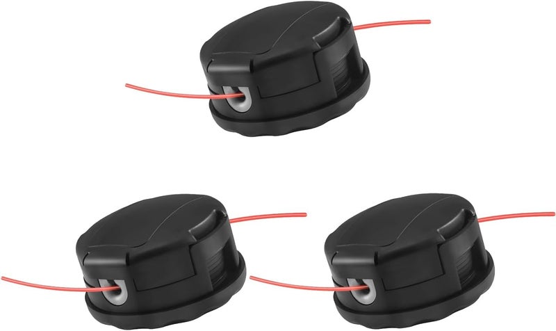 Envanptaz 3 Pack String Trimmer Head SRM-225 for Echo Speed Feed 400 SRM-230 SRM225 SRM-210 SRM2100 Echo Weed Eater PAS210 PAS211 PAS225 PAS230 PAS260 Shindaiwa T195S T220 T222 T230 T231 Straight Shaft Trimmer - Image 1