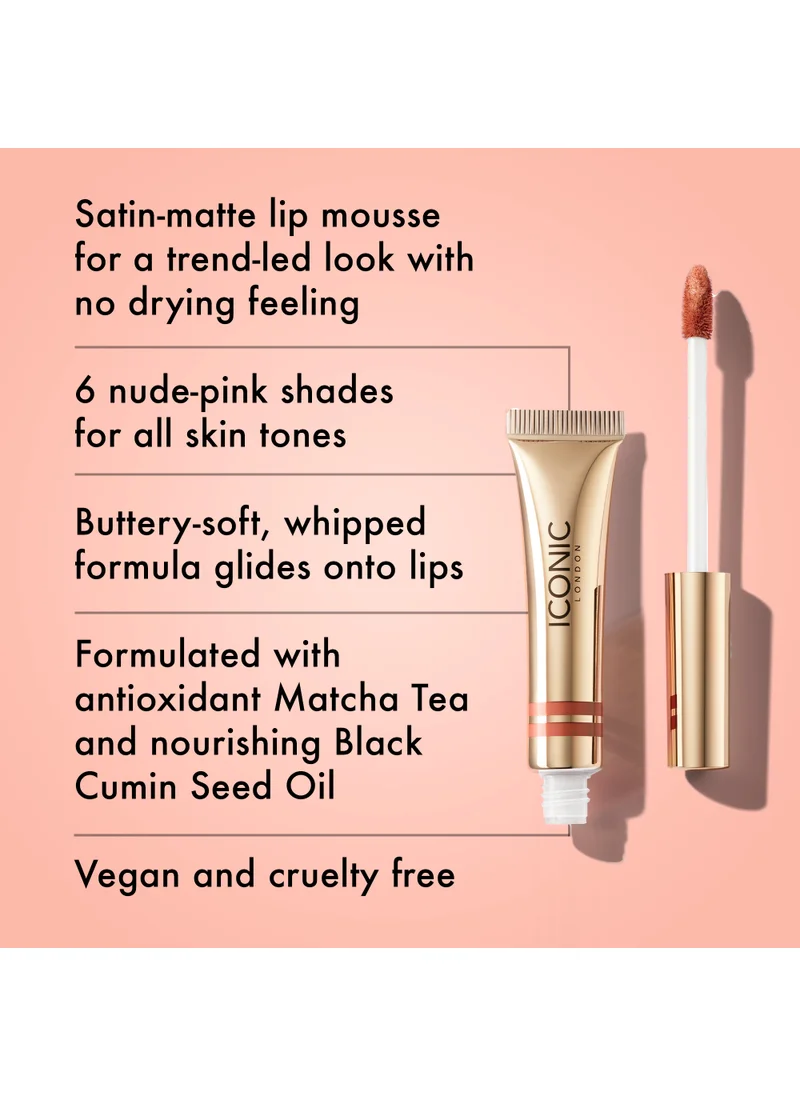 ايكونيك لندن Cloud Kiss Matte Lip Mousse - Let It Slip
