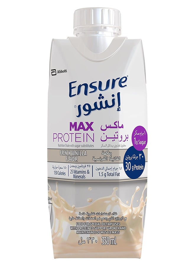 Abbott اهتمام بروتين شيك فانيليا 330 مل - Image 1