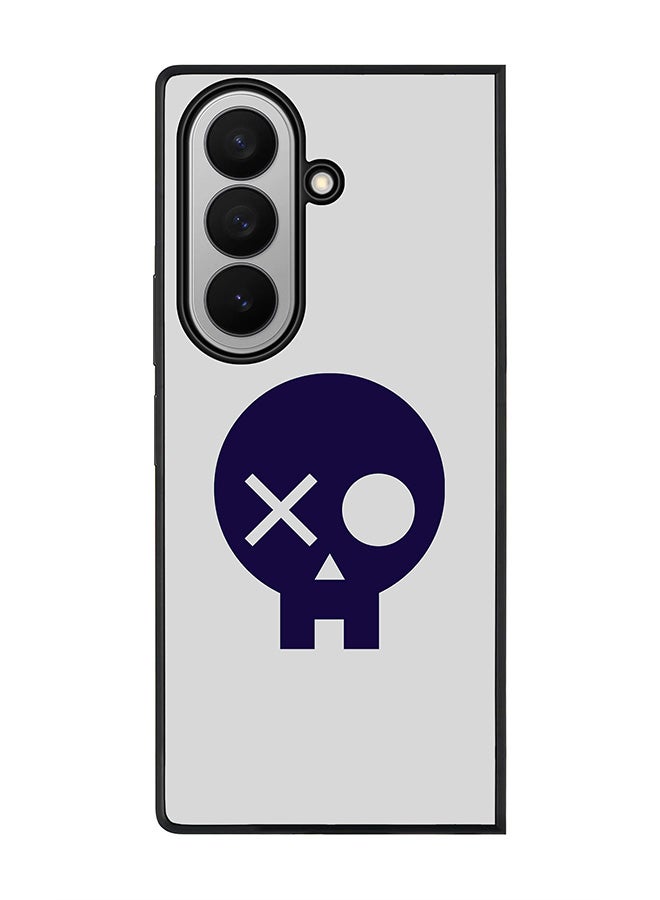 Stylizedd For Samsung Galaxy Z Fold7 Case,Slim fit Camera Protection, Shockproof Thin Phone cover  - Skull Patch