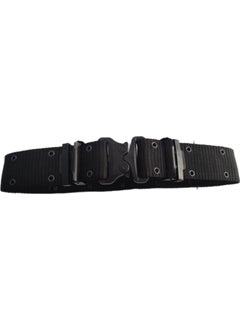 Aksoy Tactical Black Perforated Knit Bandolier Jöak Police Military Belt  - Image 1