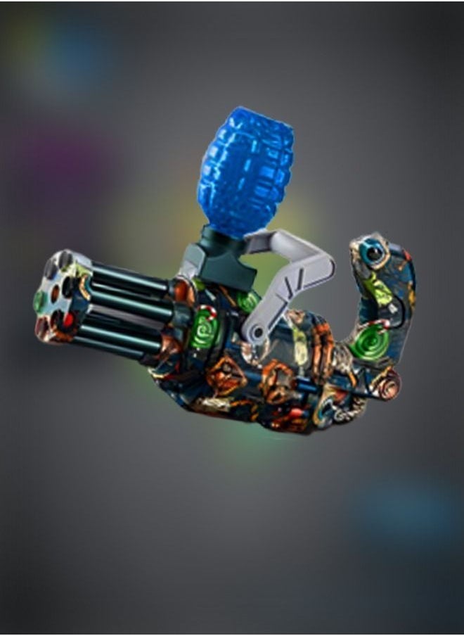fashionhome - Automatic Electric Gun Camouflage Design Splatter Ball Gel Blaster with Water Beads Ball Blaster Eco Friendly Outdoor Activities Team Game for Kids 33.5 x 11 x 16.5 Centimeter - Image 1