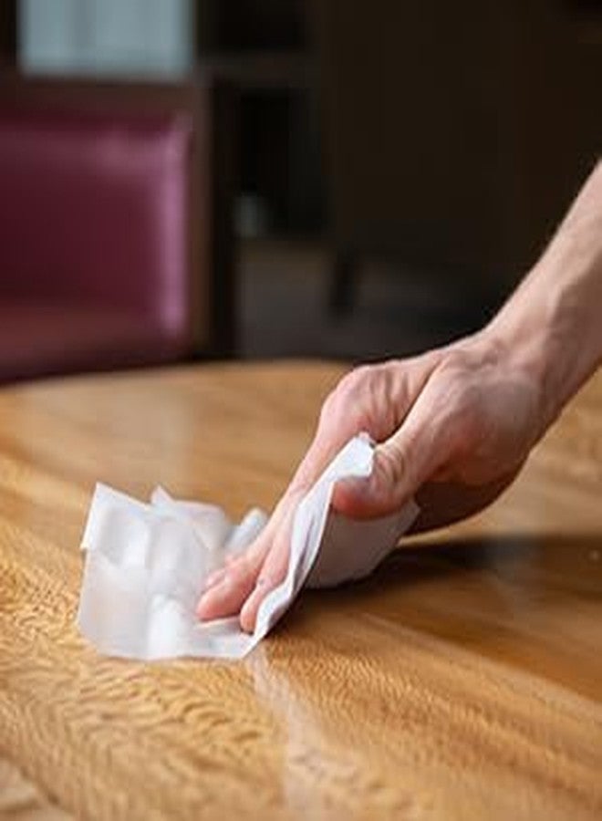 JBM ENTERPRISE Wood Cleaning Wipes - 50 PCS Extra-Thick Furniture Polish & Dust Removal Wet Sheets for Tables, Desks, Cabinets & Wooden Surfaces | Anti-Static, Non-Greasy Daily Use Wood Care Wipes - Image 3