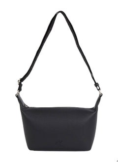 Calvin Klein Jeans Women's Ultralight Shoulder Bag - Faux Leather, Black  - Image 1