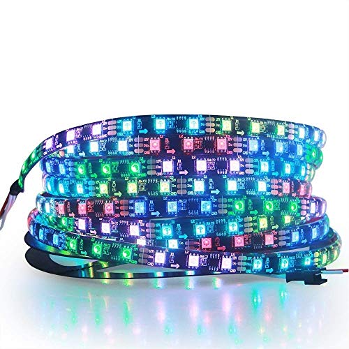 protium Dream Color Pixel Light Strip Double PCB, WS2811, 1 IC Control 3 LEDs, 12V, IP30 No Waterproof, 60 LED/m (5-Meter) - Image 1