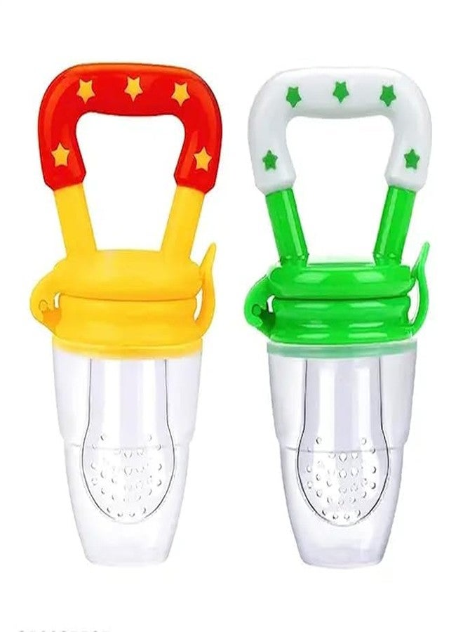 ProKart Baby Finger Toothbrush for Training Teething - Infant & Toddles & Lids Teeth Brush Soft Babies Toothbrushes Oral Cleaning | Silicone Teether Soft & Safe Gum Relief Toy (Baby Nibbler- Yellow/Green)