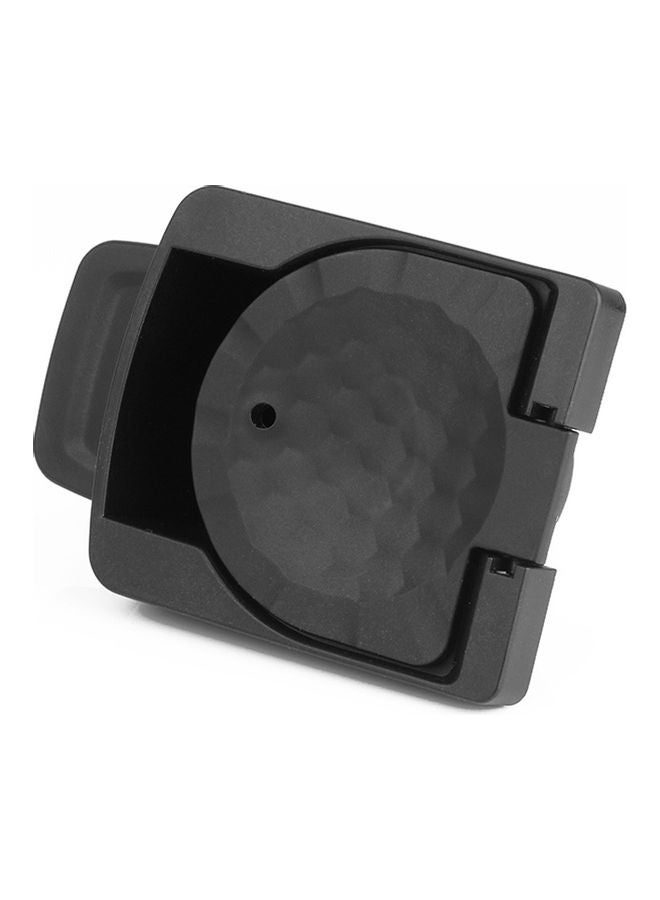 إسكدنيا حامل كبسولات قهوة من الستانلس ستيل أسود 10 x 4.90 x 6.80سم - Image 3