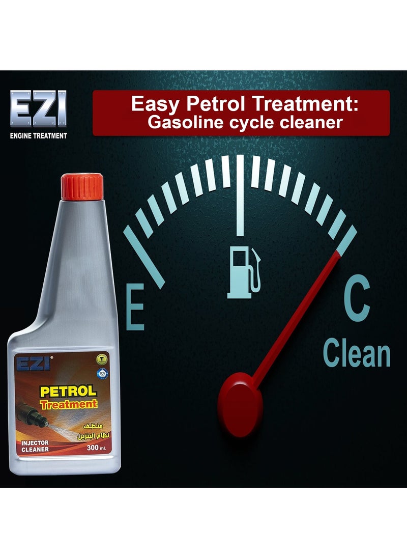 EZI Petrol Treatment Injector Cleaner Revitalize Your Ride with EZI Petrol Treatment 300 ML  - Image 4