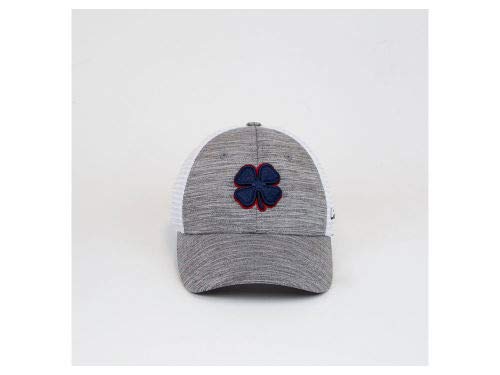 Black Clover Perfect Luck 1 Hat Navy Clover/Red Trim/Grey/White SM/MD - Image 2