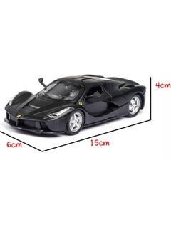 Generic 1/32 Alloy Collectible Race Car Model Toy, Diecast Zinc Alloy Pull Back Collectible Toy Car, Sound and Light Pull Back Model Car for Kids Boy Girl Gift  - Image 3