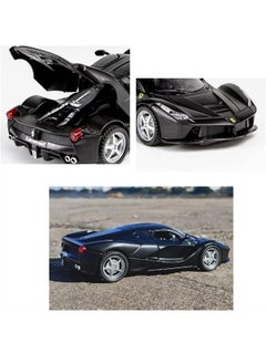 Generic 1/32 Alloy Collectible Race Car Model Toy, Diecast Zinc Alloy Pull Back Collectible Toy Car, Sound and Light Pull Back Model Car for Kids Boy Girl Gift  - Image 4