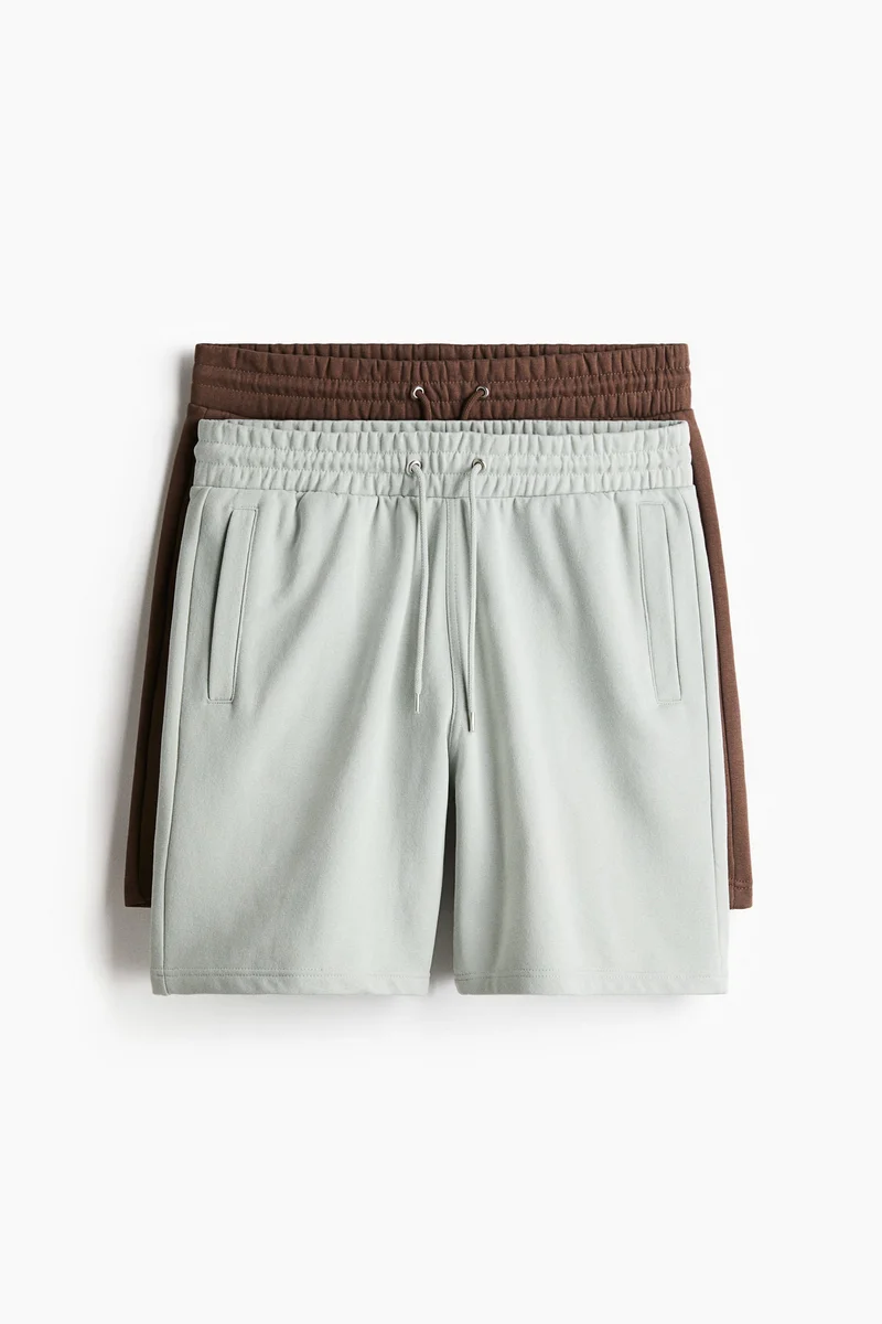 H&M 2-pack Regular Fit sweatshorts