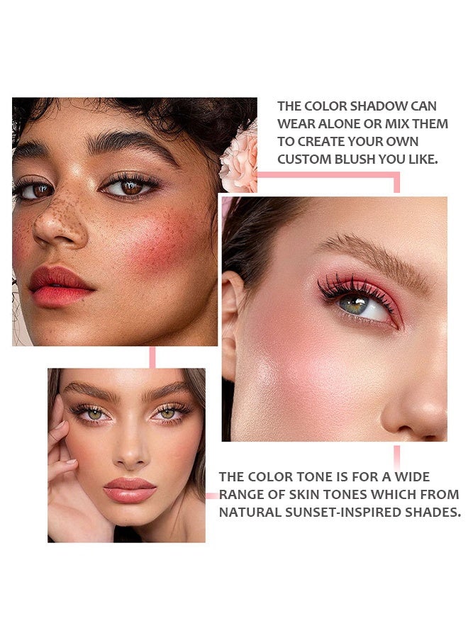 O.TWO.O Velvet Liquid Blush，Silky Cream Liquid Blush,Easy to Apply and Create a Natural Flush,Long Lasting and Lightweight Cheek Blush Face Makeup -#03 - Image 4