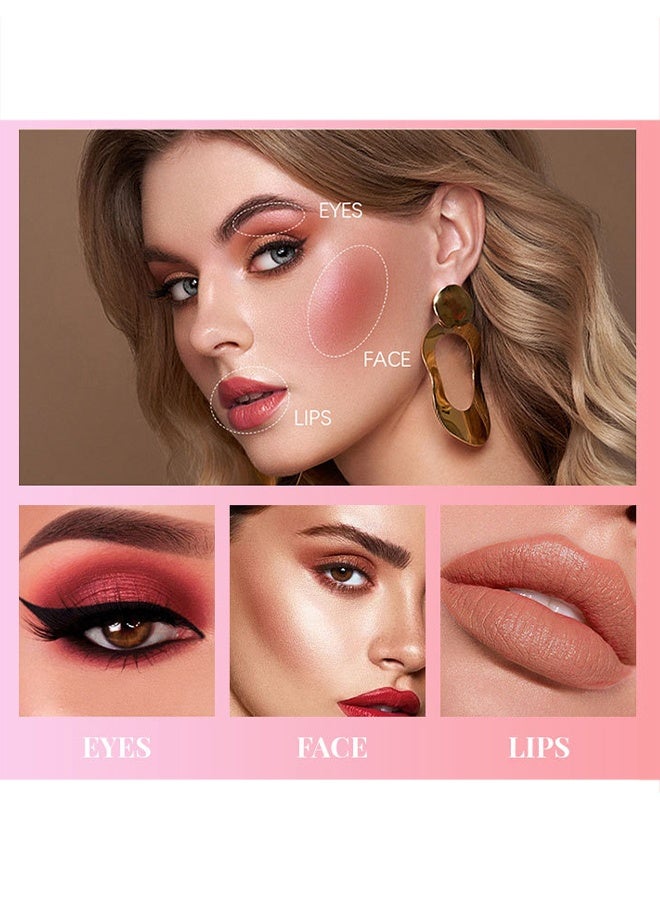 O.TWO.O Velvet Liquid Blush，Silky Cream Liquid Blush,Easy to Apply and Create a Natural Flush,Long Lasting and Lightweight Cheek Blush Face Makeup -#03 - Image 5