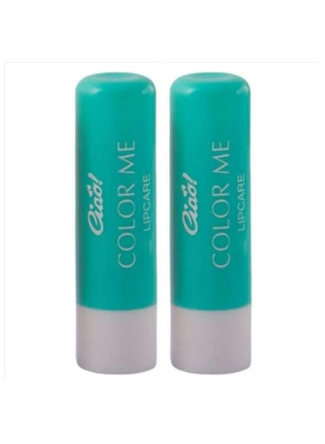 تشاو مجموعه من قطعتين تشاو كولور مي للعناية بالشفاه كاندي