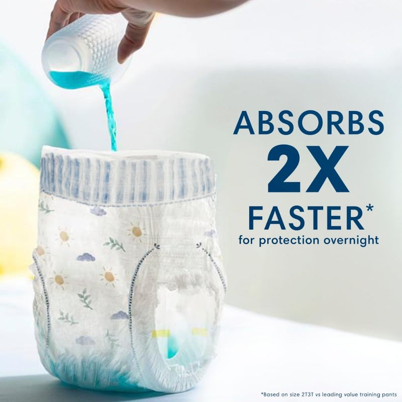 Pampers Pure Protection Training Underwear, Unisex, Size 3T4T, 92 Count, Premium, Hypoallergenic, Soft, Absorbent - Image 5