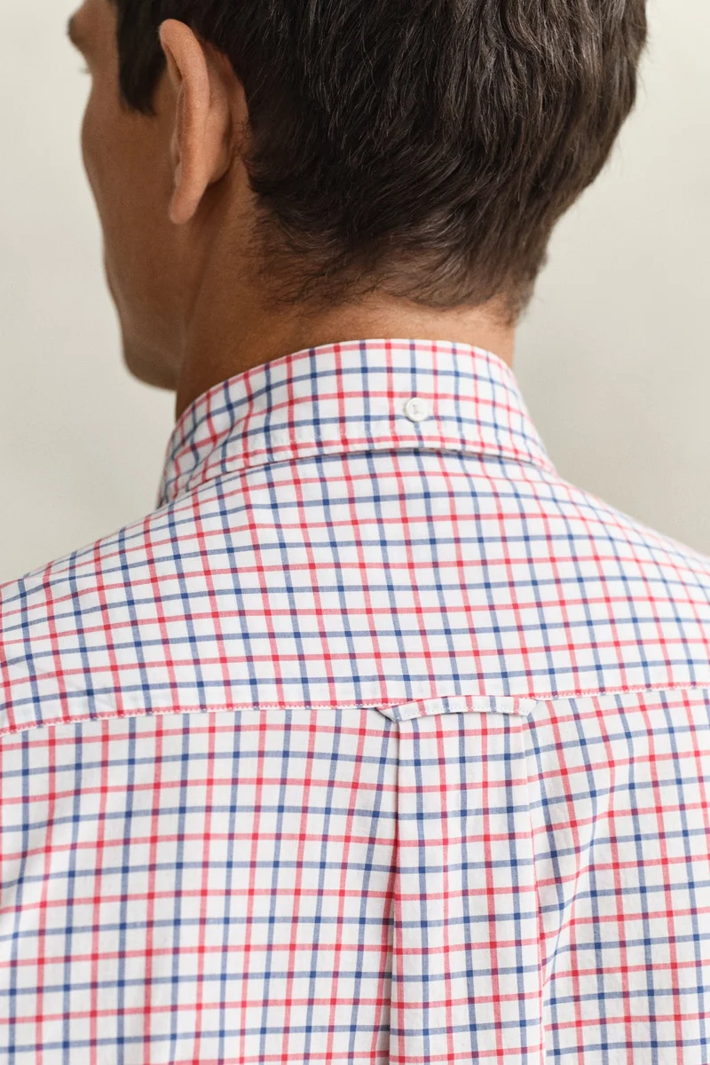 GANT  Regular Classic Poplin Check for Men | Best Price UAE