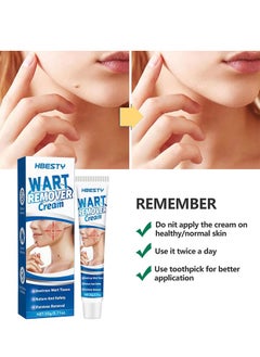HBESTY Wart Remover Ointment, Advanced Formula Wart Cream Gentle Safe And Effective Removal Of Corn And Callus, For Plantar Wart Flat Warts And Corns, 100 % Natural Herbal 20G  - Image 4