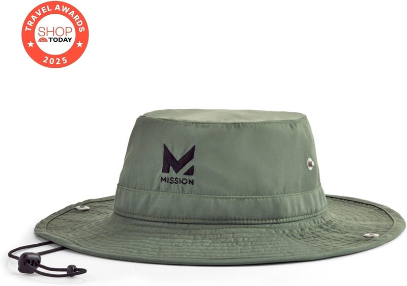 Mission Cooling Bucket Hat - Unisex Wide-Brim Hat for Men & Women - Lightweight, Foldable & Durable - Cools Up to 2 Hours - Image 2