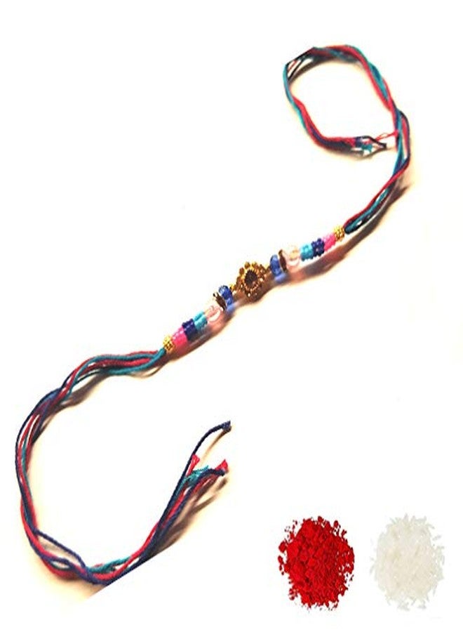 KARTMEN Shree | Rakshabandan | Rakhi for Brother | Scented Rakhi | Beautifull Rakhi for Raksha bandhan Design-7 (Pack of 2)