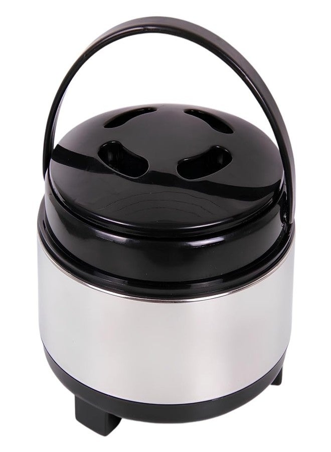 Drumstone 5 𝒀𝒆𝒂𝒓𝒔 𝑾𝒂𝒓𝒓𝒂𝒏𝒕𝒚 Stainless Steel Insulated Casserole Hot Pot, Double Wall Thermal Food Storage for Chapati Roti Curry, Leak Resistant Serving Bowl for Home Kitchen Dining & Travel - Image 1
