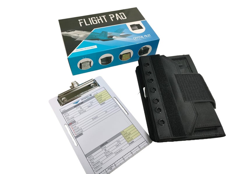 Crystal Pilot Flight Pad 6". 3 in 1 Tablet Kneeboard with VFR-IFR Noteboard/Clipboard. Compatible with Mini iPad 6.… (iPadmini_6) - Image 2