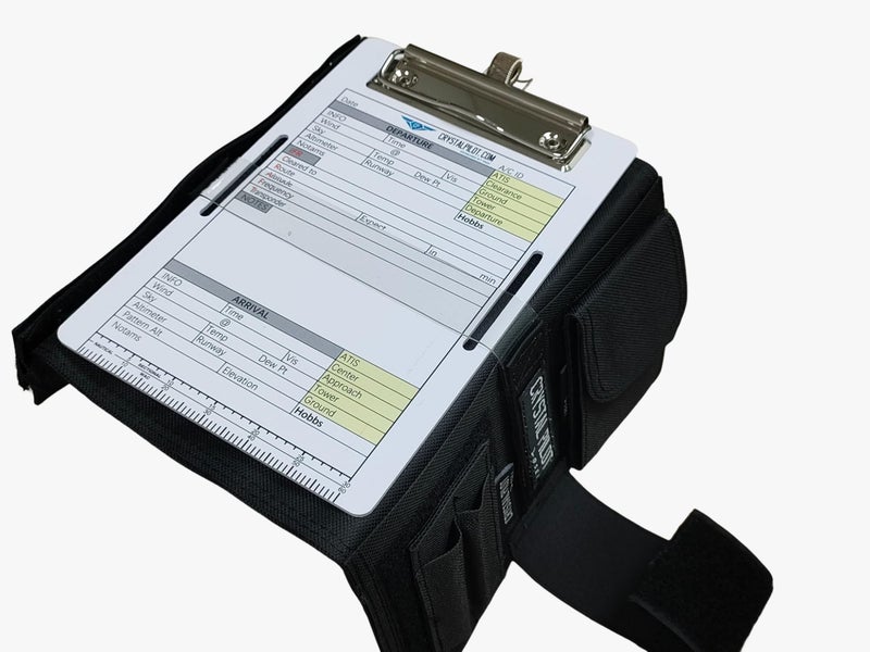 Crystal Pilot Flight Pad 6". 3 in 1 Tablet Kneeboard with VFR-IFR Noteboard/Clipboard. Compatible with Mini iPad 6.… (iPadmini_6) - Image 5