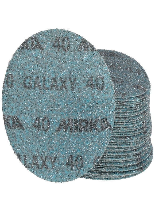 Mirka Galaxy Sandpaper 5 inch (125mm) - Grit 40, 50 Discs/Pack - Hook & Loop - Premium Abrasive for Epoxy Resin, Wood, Metal - Non-Clogging, Self-Sharpening Technology - Ideal for Power Sanders - Image 5