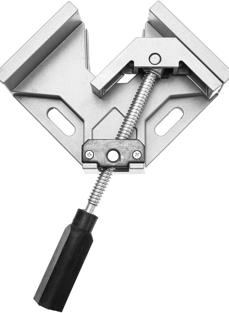 GGOOT DIY & Tools/Hardware Aluminum Alloy 90 Degree Right Angle Clamp Single Handle Corner Frame Clamp Clip Woodworking Tools  - Image 5