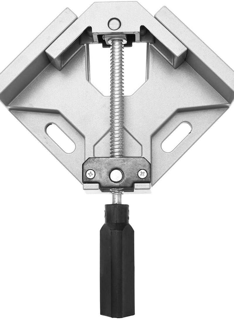 GGOOT DIY & Tools/Hardware Aluminum Alloy 90 Degree Right Angle Clamp Single Handle Corner Frame Clamp Clip Woodworking Tools  - Image 3