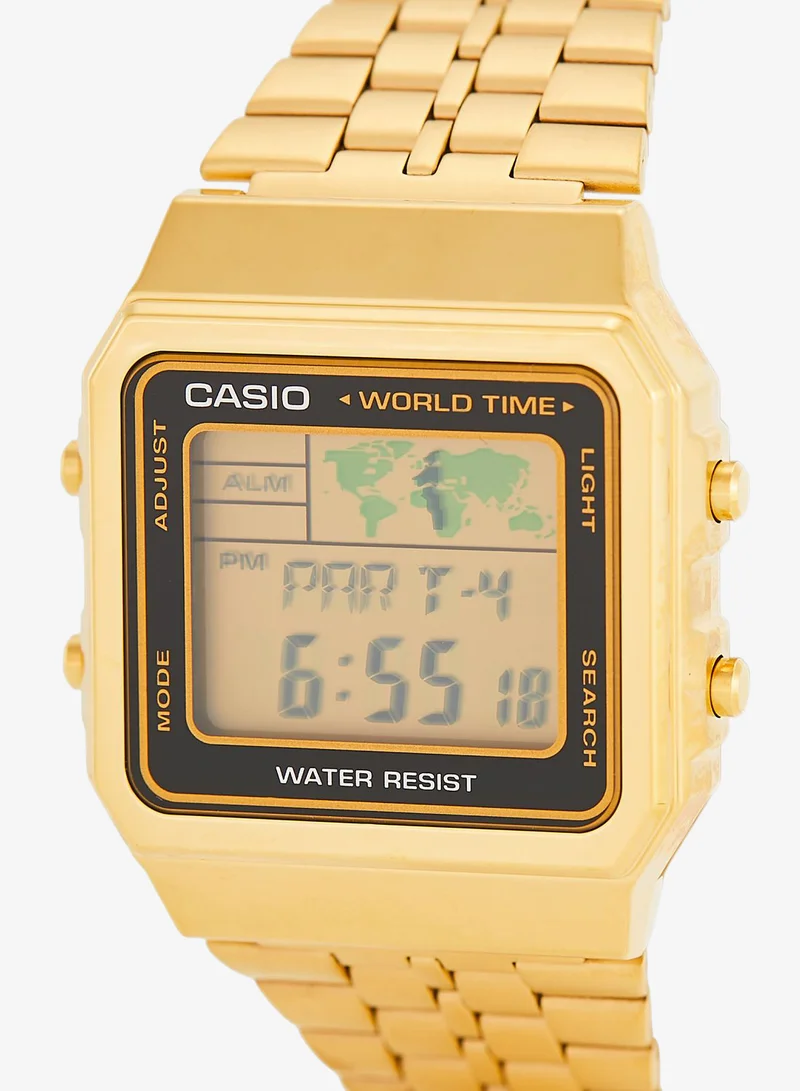 CASIO Steel Strap Digital Watch