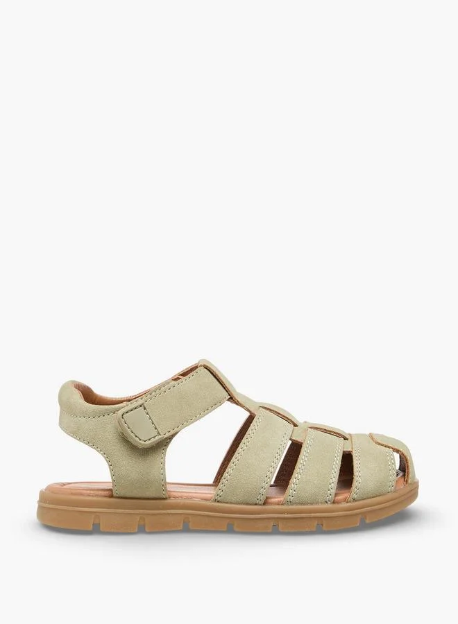 JUNIORS Boys Gladiator Hook & Loop Sandals