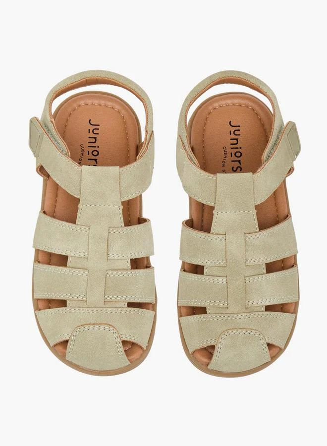 JUNIORS Boys Gladiator Hook & Loop Sandals