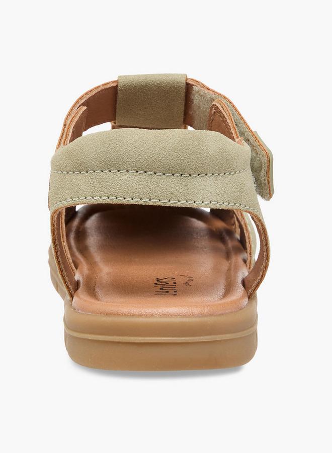 JUNIORS Boys Gladiator Hook & Loop Sandals - Image 4