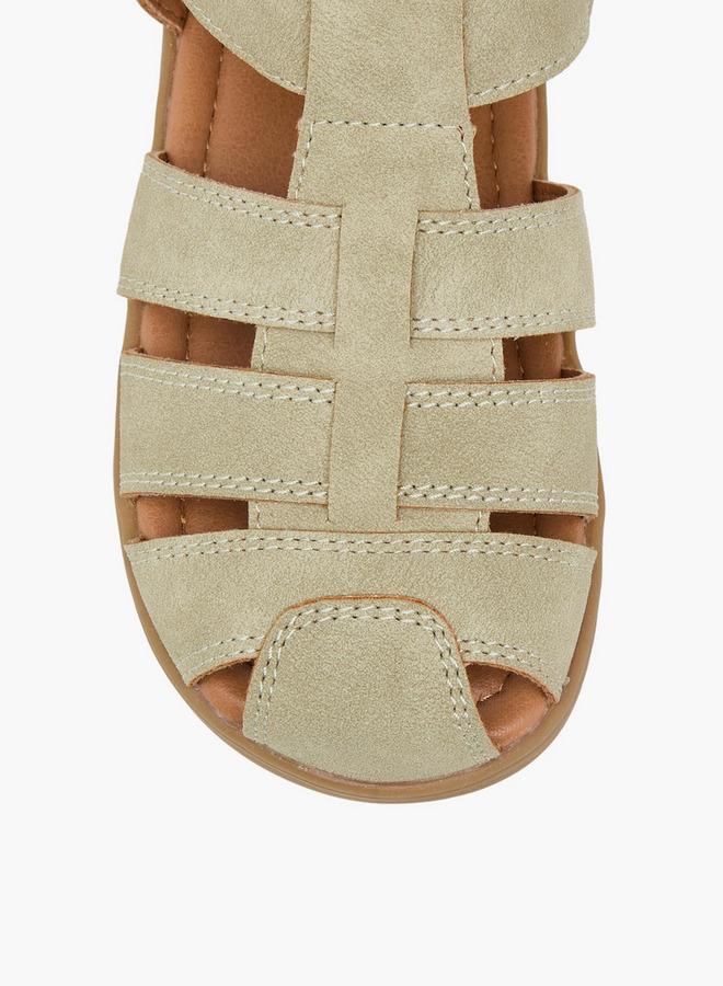 JUNIORS Boys Gladiator Hook & Loop Sandals - Image 3