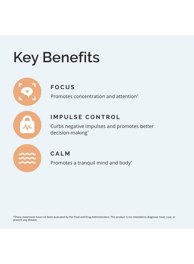 BRAINMD Dr Amen Attention Support 90 Capsules Promotes Mental Focus  Impulse Control Gluten Free 30 Servings - Image 4